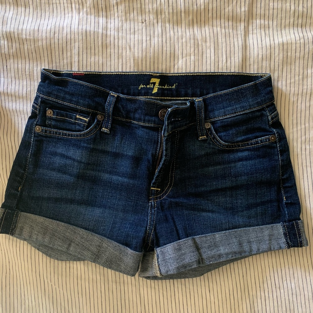 7 for all mankind Jean shorts